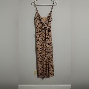 Cheetah Print Romper Small